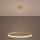 Thoro TH.174 - Светодиодная подвесная люстра RIO LED/50W/230V CRI 90 3000K диаметр 78 см золотистый