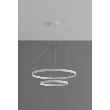 Thoro TH.178 - Светодиодная подвесная люстра RIO LED/80W/230V CRI 95 4000K белый
