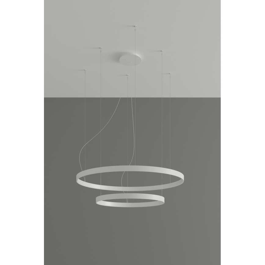 Thoro TH.178 - Светодиодная подвесная люстра RIO LED/80W/230V CRI 95 4000K белый