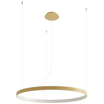 Thoro TH.181 - LED  Підвісна люстра RIO LED /50W/230V CRI 95 4000K діаметр 78 см золотий