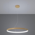 Thoro TH.181 - Светодиодная подвесная люстра RIO LED /50W/230V CRI 95 4000K диаметр 78 см золотистый