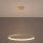 Thoro TH.216 - Светодиодная подвесная люстра RIO LED/30W/230V CRI90 3000K диаметр 55 см золотой