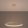 Thoro TH.216 - Світлодіодна підвісна люстра RIO LED/30W/230V CRI 90 3000K діаметр 55 см золотий