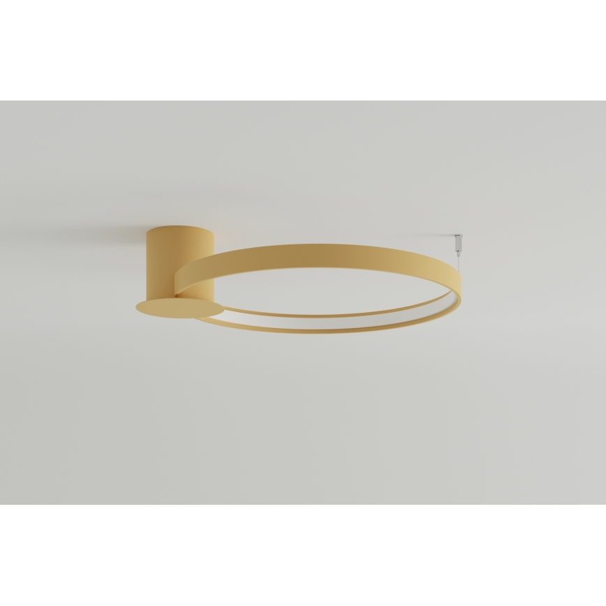 Thoro TH.222 - Стельовий LED світильник RIO LED/30W/230V CRI 90 3000K діаметр 55 см золотий
