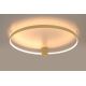 Thoro TH.222 - Светодиодный потолочный светильник RIO LED/30W/230V CRI90 3000K диаметр 55 см золотой