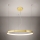 Thoro TH.246 - Светодиодная подвесная люстра RIO LED/50W/230V CRI 90 3000K диаметр 78 см золотистый