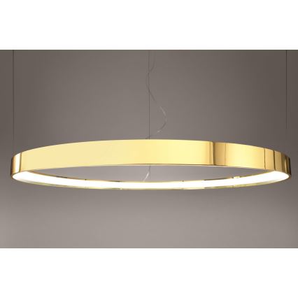 Thoro TH.246 - Светодиодная подвесная люстра RIO LED/50W/230V CRI 90 3000K диаметр 78 см золотистый