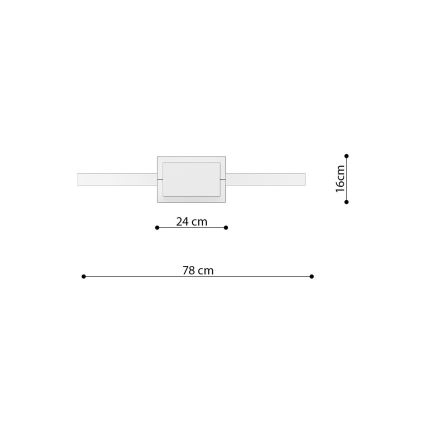 Thoro TH.248 - Светодиодная подвесная люстра RIO LED/50W/230V CRI 90 3000K диаметр 78 см золотистый