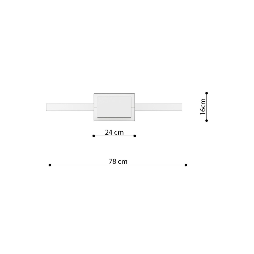 Thoro TH.248 - Светодиодная подвесная люстра RIO LED/50W/230V CRI 90 3000K диаметр 78 см золотистый