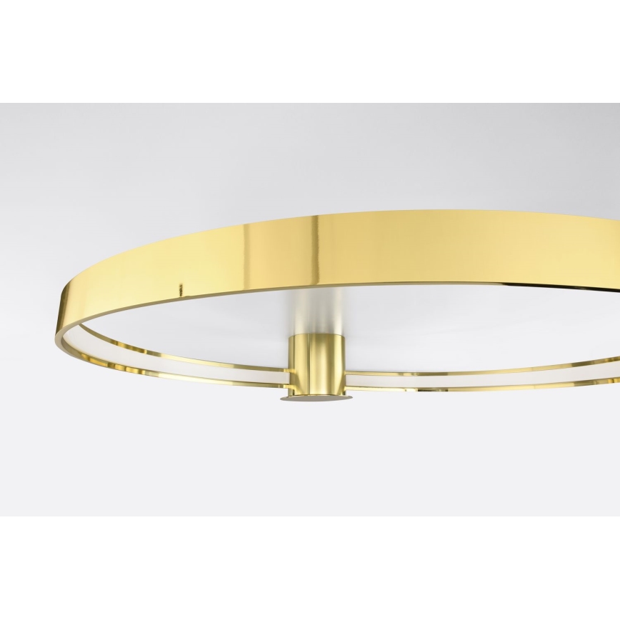 Thoro TH.252 - Светодиодный потолочный светильник RIO LED/50W/230V CRI 90 3000K диаметр 78 см золотистый