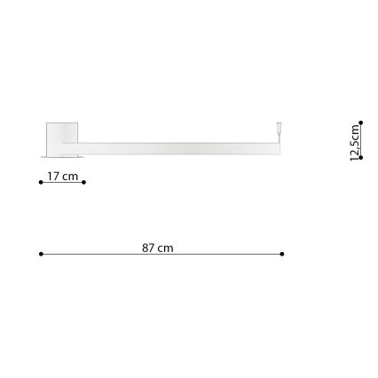 Thoro TH.252 - Светодиодный потолочный светильник RIO LED/50W/230V CRI 90 3000K диаметр 78 см золотистый