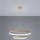 Thoro TH.268 - Світлодіодна підвісна люстра RIO LED/80W/230V CRI 95 4000K золотий
