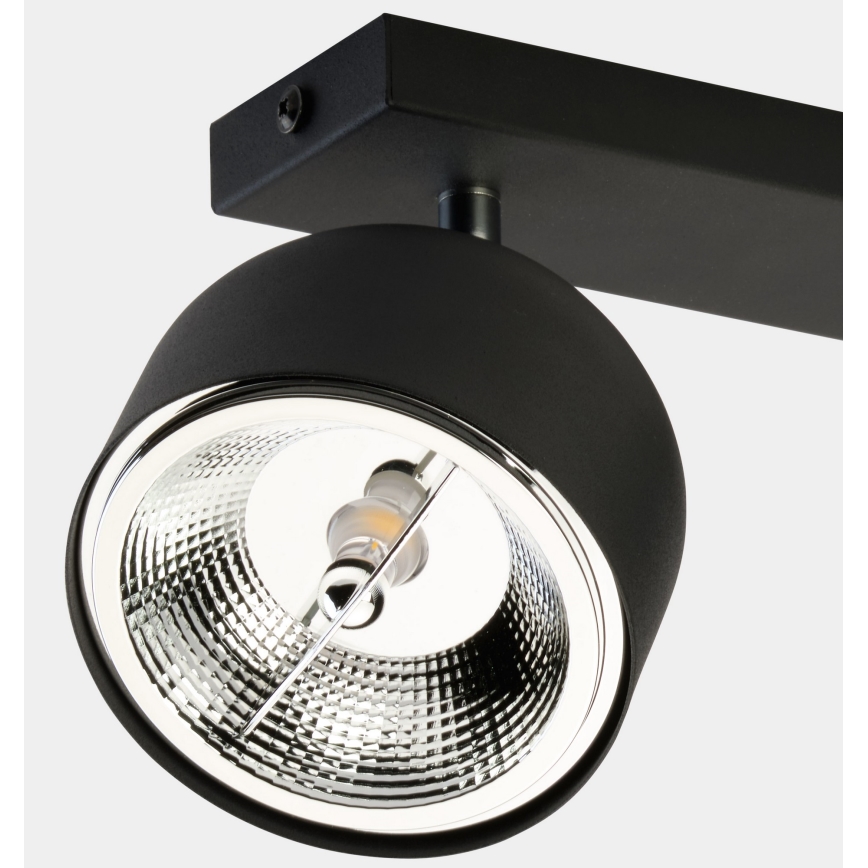 Точечный светильник ALTEA 2xAR111 GU10/50W/230V черный