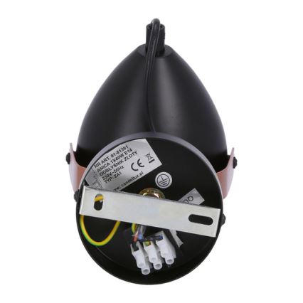 Точечный светильник ANICA 1xE14/40W/230V черный/медный