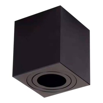 Точечный светильник BIMA 1xGU10/25W/230V квадратный, черный