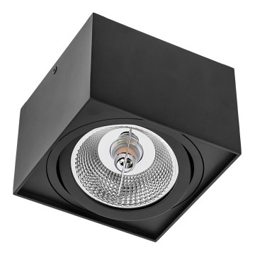 Точечный светильник CHLOE AR111 1xGU10/50W/230V угловой черный