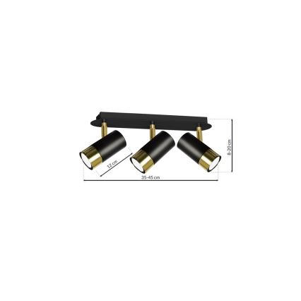 Точечный светильник DANI 3xGU10/8W/230V