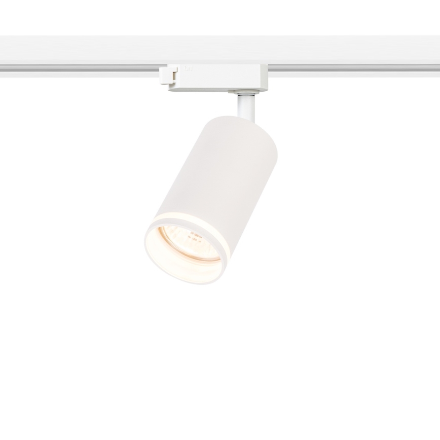 Точечный светильник для однофазной трек-системы PIPE 1xGU10/10W/230V белый