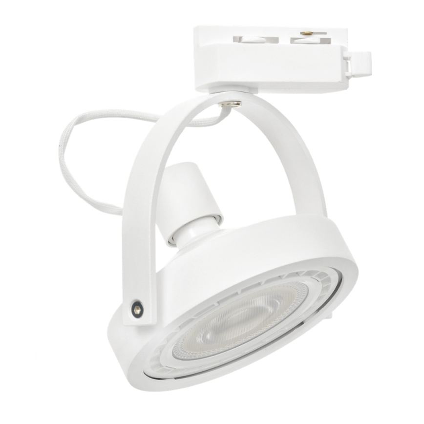 Точечный светильник для трековой системы LUGAR AR111 3xGU10/25W/230V белый