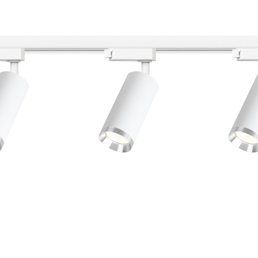 Точечный светильник для трековой системы MICA 3xGU10/10W/230V белый/матовый хром