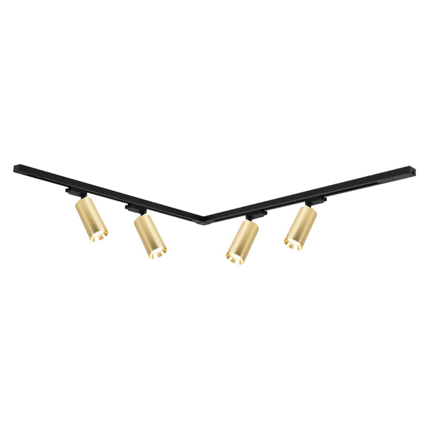 Точечный светильник для трековой системы MICA 4xGU10/10W/230V золотистый/черный