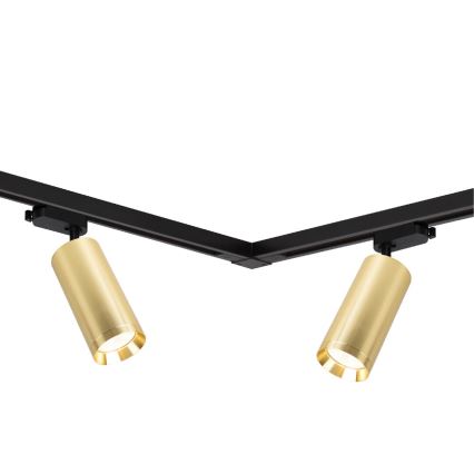 Точечный светильник для трековой системы MICA 4xGU10/10W/230V золотистый/черный