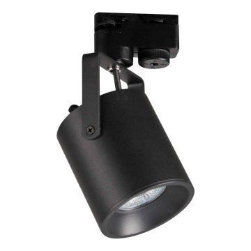 Точечный светильник для трековой системы MINOR 1xGU10/10W/230V черный