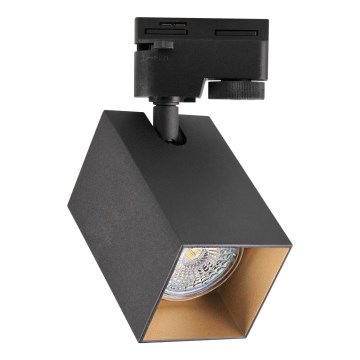 Точечный светильник для трековой системы SQUARE 1xGU10/10W/230V черный