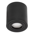 Точечный светильник для ванной комнаты CHLOE 1xGU10/30W/230V IP65 круглый черный