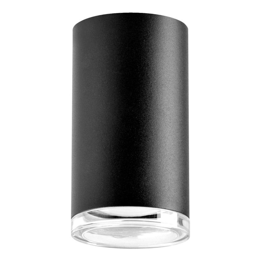 Точечный светильник для ванной комнаты TURYN 1xGU10/10W/230V IP44 черный
