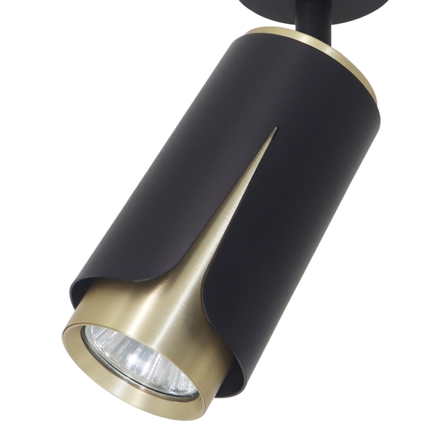 Точечный светильник FLOWER 1xGU10/8W/230V черный