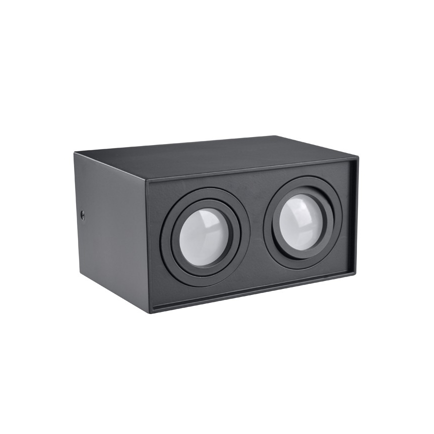 Точечный светильник HADAR Q2 2xGU10/10W/230V черный