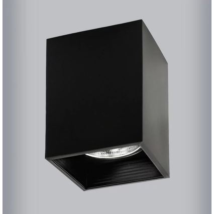 Точечный светильник JUPITER 1xE27/20W/230V 11,7x11,7 см черный