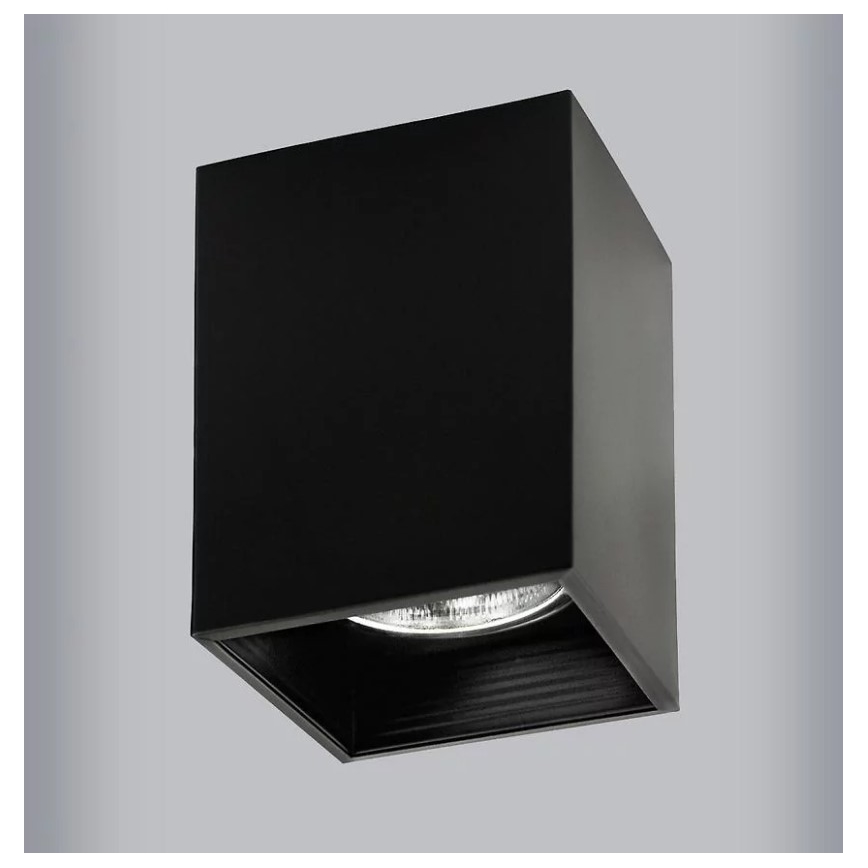 Точечный светильник JUPITER 1xE27/20W/230V 11,7x11,7 см черный