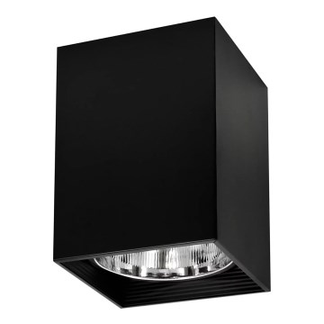 Точечный светильник JUPITER 1xE27/20W/230V 16x16 см черный