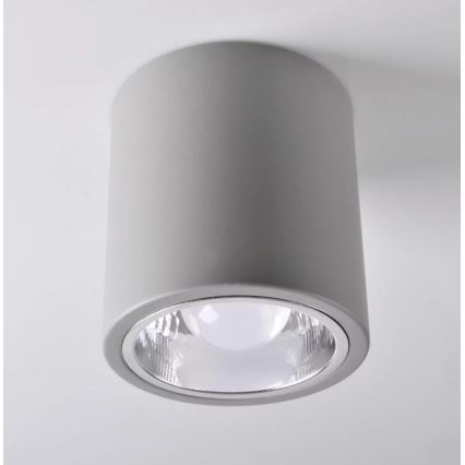 Точечный светильник JUPITER 1xE27/20W/230V диаметр 13 см серый