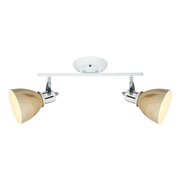 Точечный светильник KRATER 2xE27/15W/230V