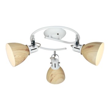 Точечный светильник KRATER 3xE27/15W/230V