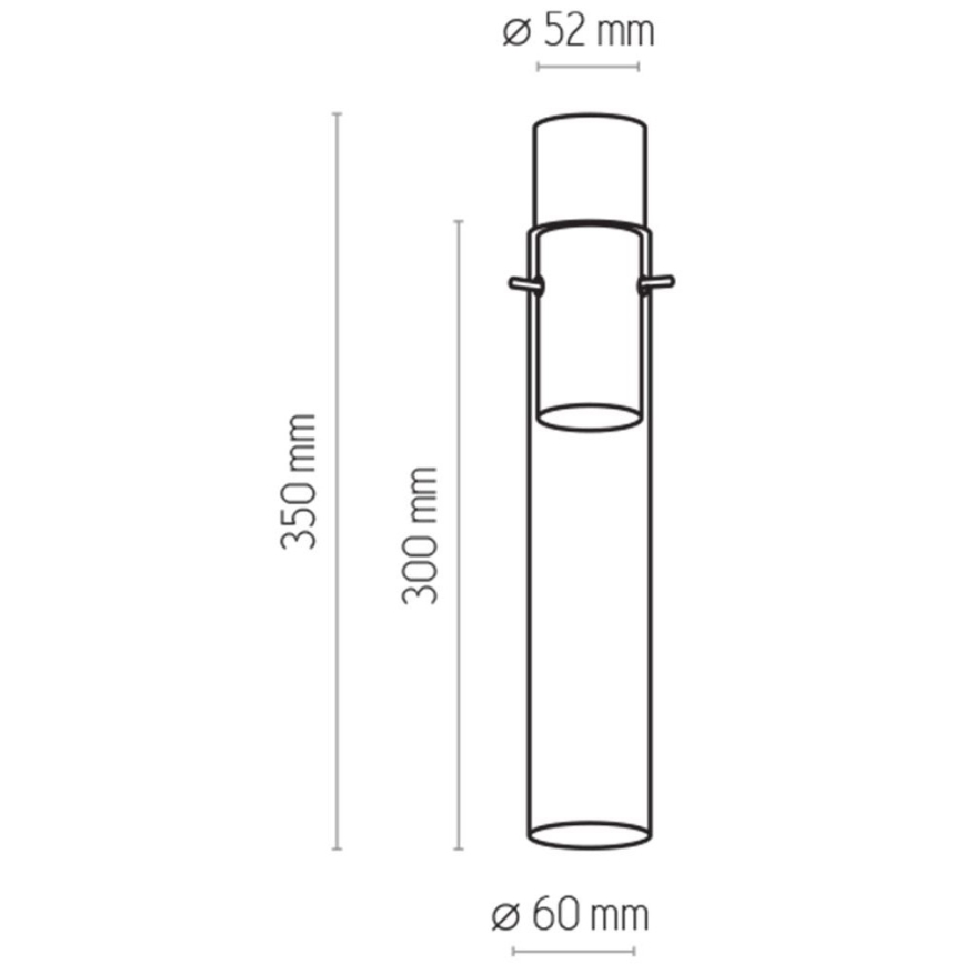 Точечный светильник LOOK GRAPHITE 1xGU10/10W/230V