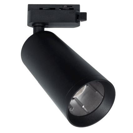 Точечный светильник MICA для трековой системы 1xGU10/25W/230V 1-фазный черный