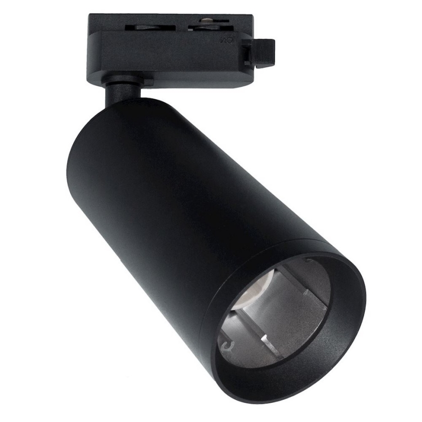 Точечный светильник MICA для трековой системы 1xGU10/25W/230V 1-фазный черный