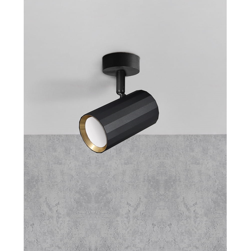 Точечный светильник NICEA 1xGU10/10W/230V черный