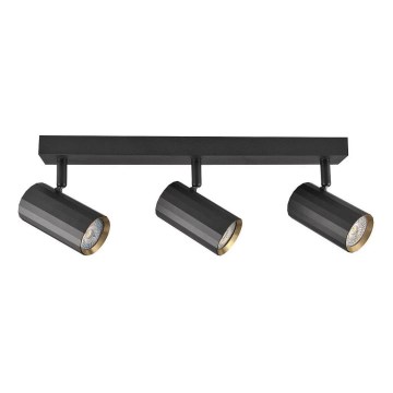 Точечный светильник NICEA 3xGU10/10W/230V черный