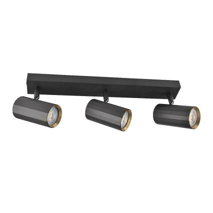 Точечный светильник NICEA 3xGU10/10W/230V черный