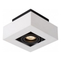 Точечный светильник PITA 1xGU10/30W/230V белый/черный