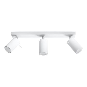 Точечный светильник RING 3 3xGU10/10W/230V белый