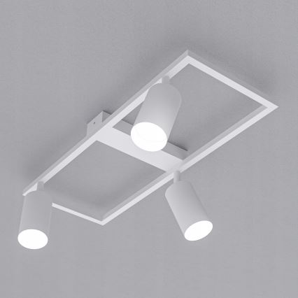 Точечный светильник 3xGU10/30W/230V белый