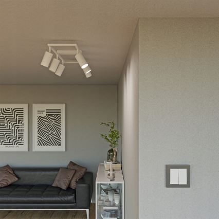 Точечный светильник 6xGU10/30W/230V белый