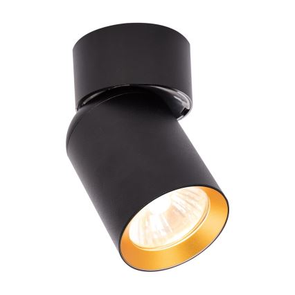 Точечный светильник ANDY 1xGU10/8W/230V черный/золотистый