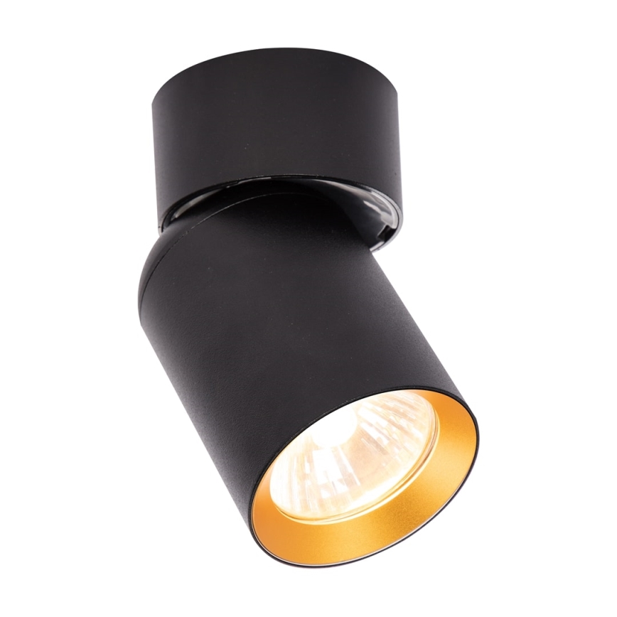 Точечный светильник ANDY 1xGU10/8W/230V черный/золотистый